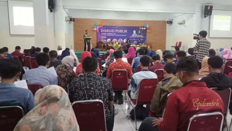 Mahasiswa UIN Jakarta Minta Pemerintah Kaji Ulang UU Cipta Kerja
