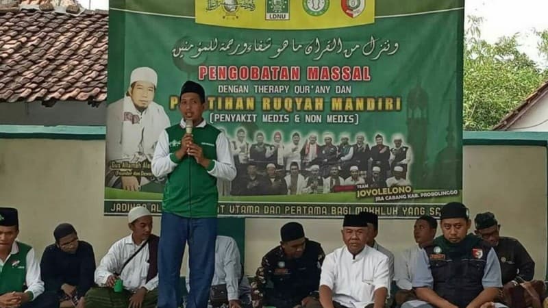 Infak Ruqyah Massal NU Krejengan Probolinggo untuk Ruqyah di Istiqlal Jakarta