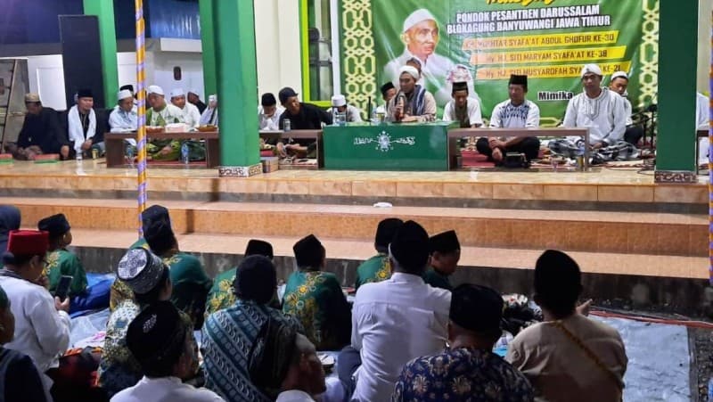 Saat Jamaah Istighotsah di Mimika Jaga Tradisi Lailatul Ijtima