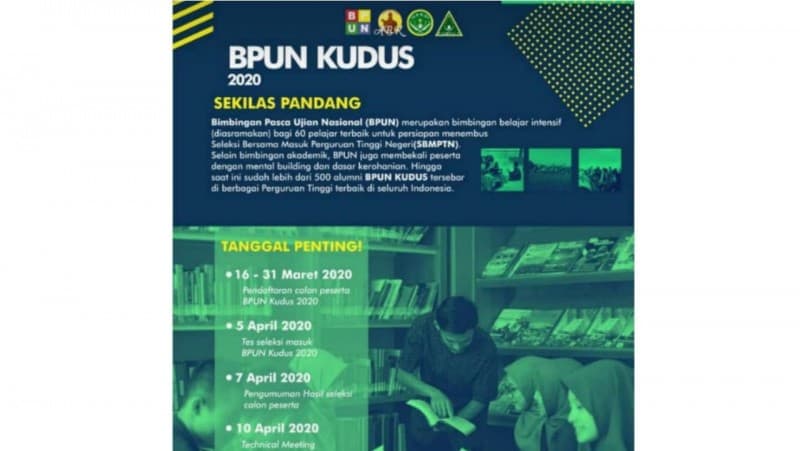 Bekali Siswa Hadapi SBMPTN, IPNU-IPPNU Kudus Buka Bimbel Pasca UN