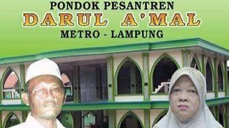 Cegah Covid-19, Pesantren Darul A'mal Metro Tunda Haul dan Khatmil Qutub