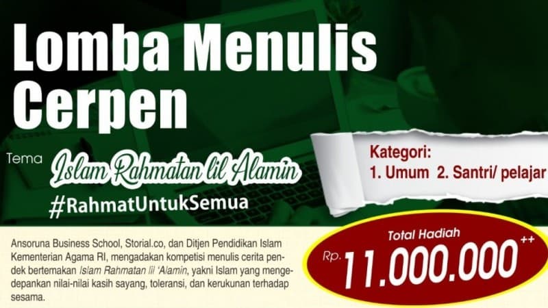 GP Ansor Gelar Lomba Menulis Cerpen, Ini Ketentuannya