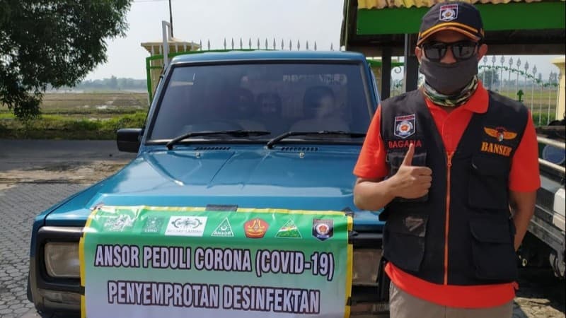 Cegah Covid-19, Ansor Jombang Bentuk Satgas di tiap Kecamatan