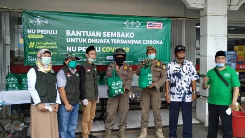 NU Peduli Covid-19 Targetkan 1 Juta Masker hingga 100 Ribu Sembako Khusus Warga Terdampak