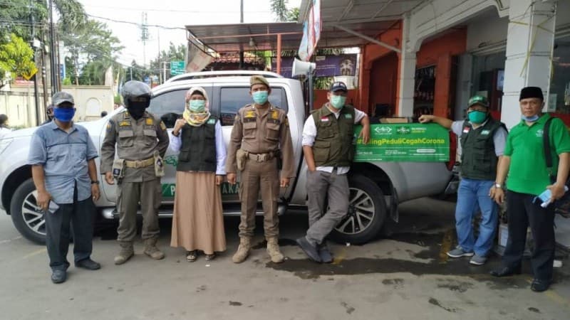 Edukasi Warga tentang Corona, Tim NU Peduli Operasikan 15 Mobil COC