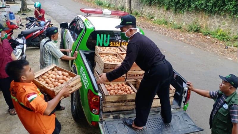 Dampak Wabah Covid-19, LAZISNU Kendal Luncurkan Program 'Berbagi Sembako Cinta' 