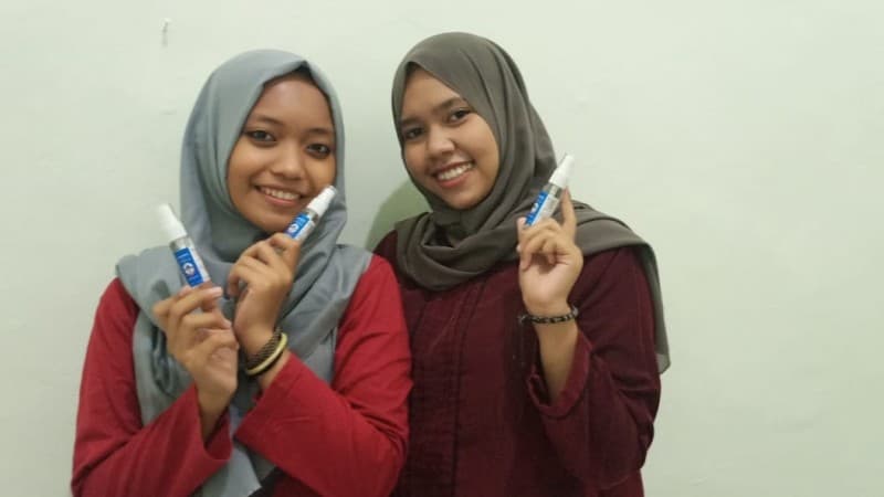 Jaga Keaslian, Kader PMII Jombang Produksi Hand Sanitizer secara Mandiri