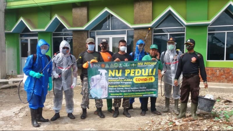 Begini Langkah Strategis Gugus Tugas NU Peduli Covid-19 Pringsewu