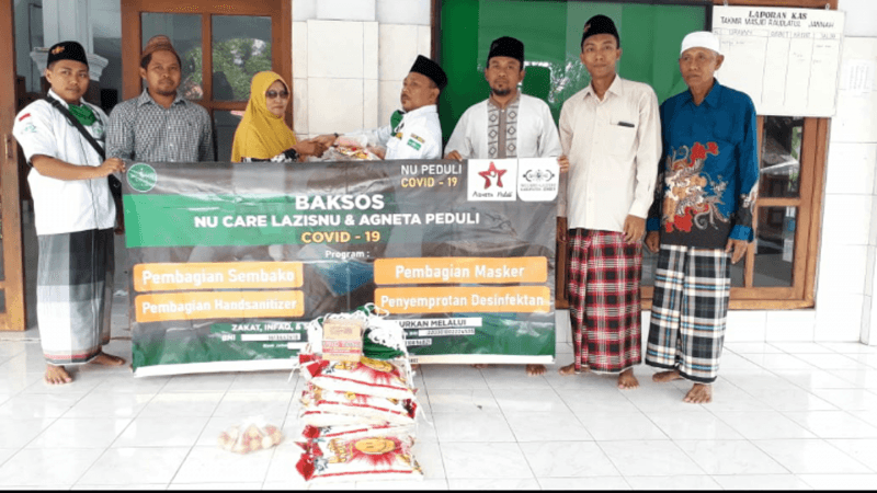 Antisipasi Dampak Covid-19, LAZISNU Jember Terus Bergerak Memberi Manfaat