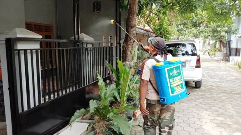 Setelah Semprot 432 Titik, Permintaan ke Posko NU Pekalongan Masih Terus Mengalir 