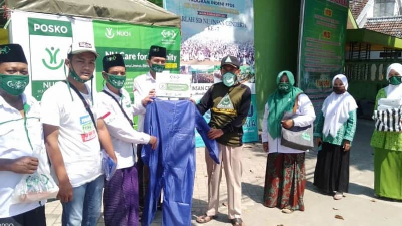 Alat Pelindung Diri dari LAZISNU Jadi Harapan Warga Kediri