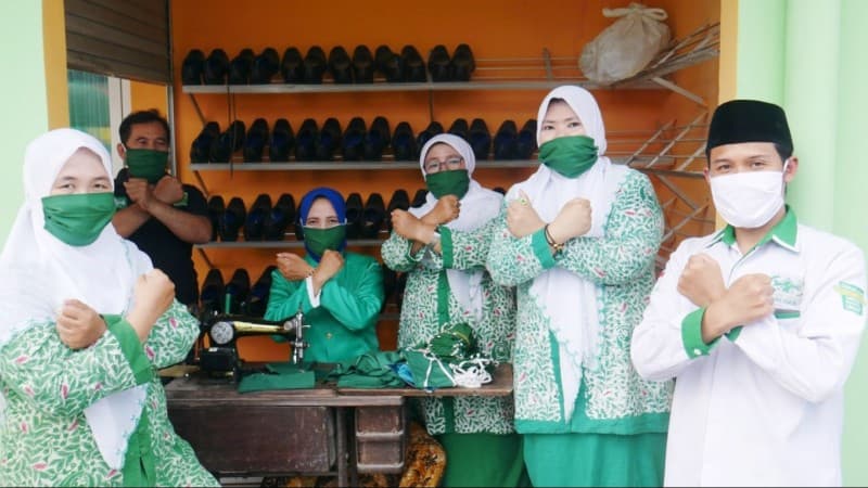 NU Kabupaten Pasuruan Segera Bagikan 50 Ribu Masker Kain