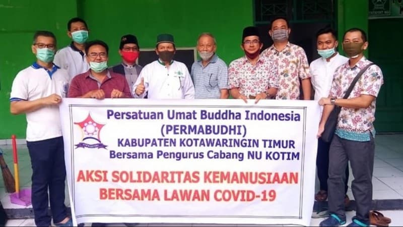 Gerak Cepat NU Kotim Bantu Warga Terdampak Covid-19