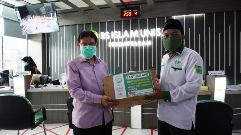 LAZISNU Jatim Kembali Salurkan Seribu APD untuk Rumah Sakit Rujukan