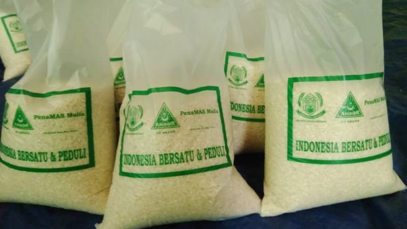 Ansor Jateng Salurkan 10 Ton Beras untuk Terdampak Covid-19