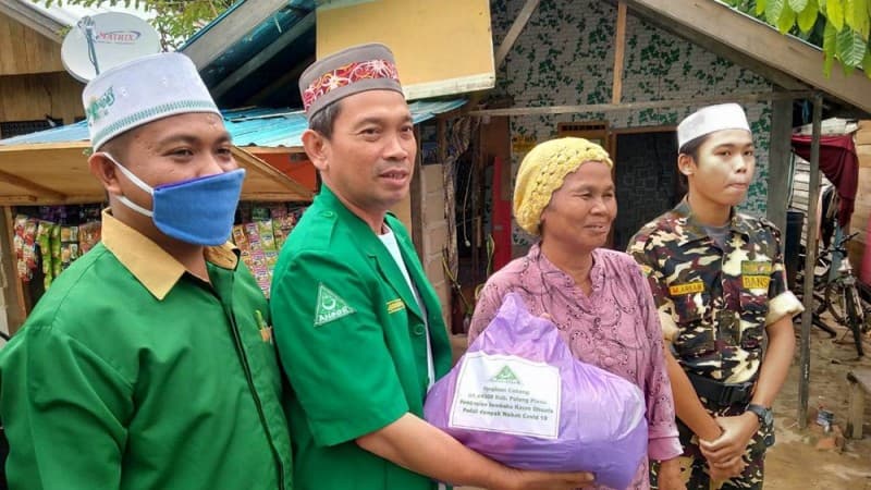 Ansor Pulang Pisau Manfaatkan Dana Organisasi untuk Bantu Terdampak Covid-19