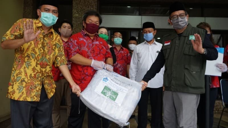 PBNU Terima Bantuan untuk Satgas NU Peduli Covid-19