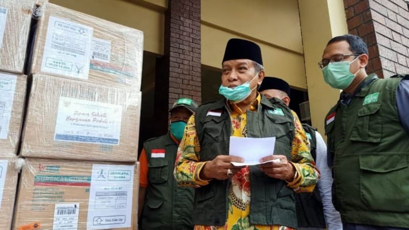 PBNU Kembali Terima Bantuan untuk Perkuat Satgas NU Peduli Covid-19