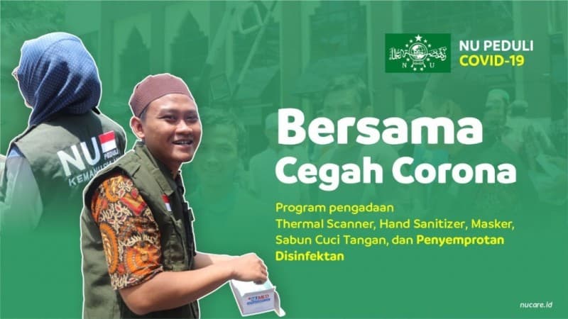 Anggap NU Hanya Ormas Keagamaan, Seorang Wartawan: Kenapa Ikut Tangani Covid-19?