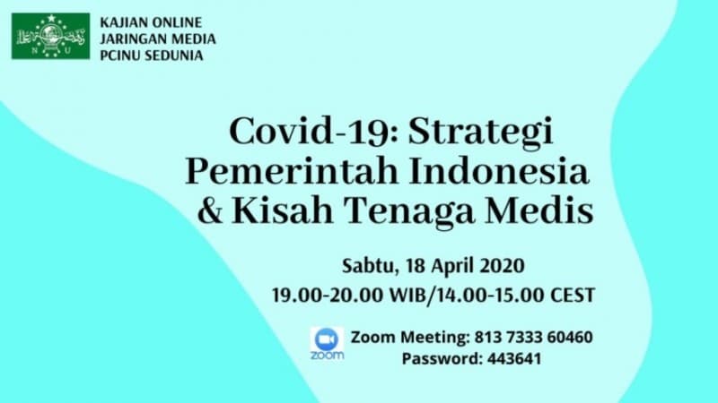 Jaringan Media NU Dunia Kupas Perjuangan Tim Medis Tangkal Covid-19