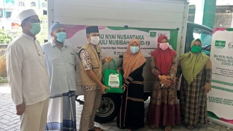 Bu Nyai Nusantara Dukung Program Sejuta Sembako Rakyat NU Jatim