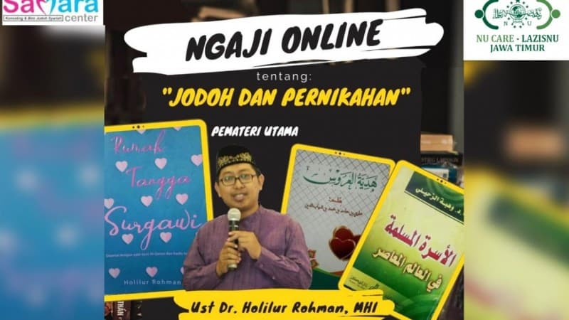 Ikuti Kajian Online Rumah Tangga Sambil Berdonasi kepada LAZISNU