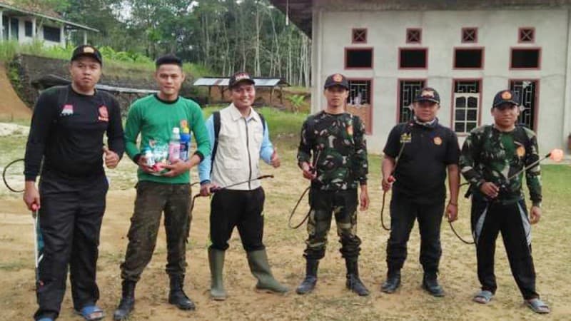 Cegah Penyebaran Covid 19, Ansor Dharmasraya Sumbangkan Masker