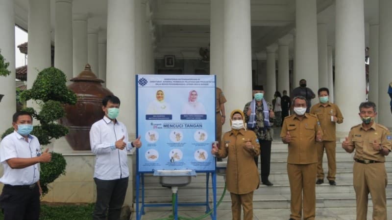 BBPLK Serang Donasikan Alat Pencegahan Covid-19