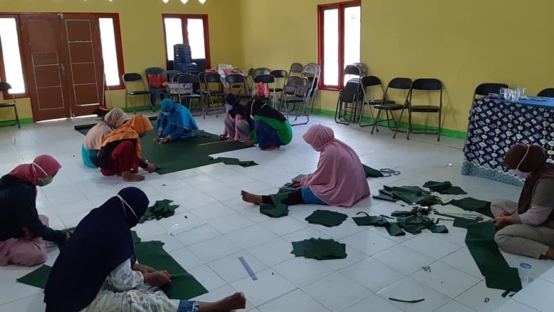 BRG Produksi 10 Ribu Masker Bantu Warga Kalteng