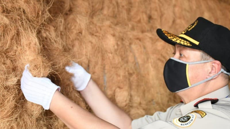 Jangan Anggap Murah, Serabut Kelapa Melaju di Pasar Internasional