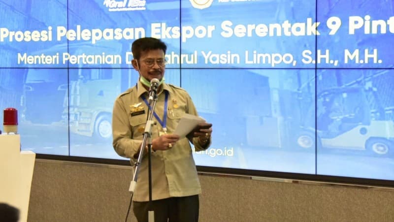 Kementan Lepas Ekspor Produk Pertanian Ke 43 Negara