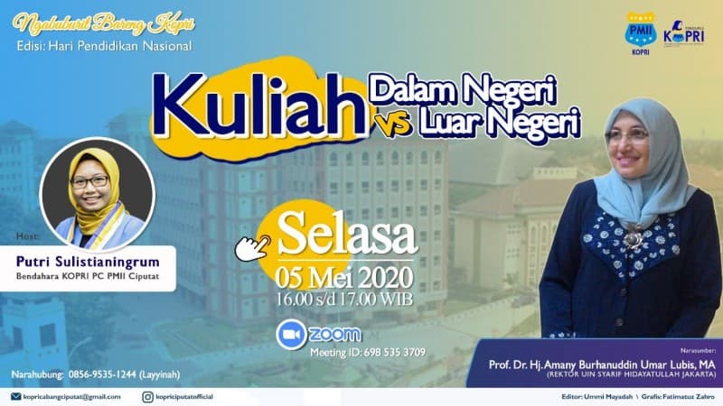 Tips Kuliah di Luar Negeri Menurut Prof Amany Lubis