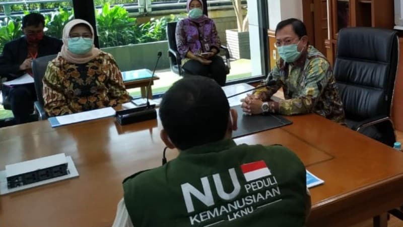 NU Peduli dan Kemenkes Sepakat Perkuat 5 Hal untuk Penanganan Covid-19