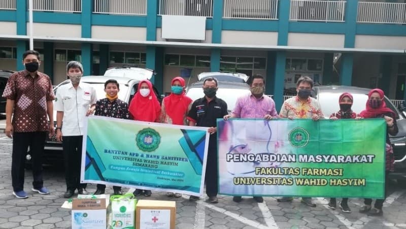 Pegang Izin Edar, Gel Pembersih Tangan Unwahas Disalurkan ke Rumah Sakit