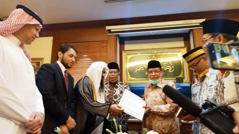 Atase Agama Kedubes Arab Saudi Bersilaturahim ke PBNU