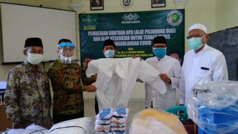 RSINU Demak Terima Bantuan APD dan Alkes untuk Covid-19 dari Anggota DPR RI