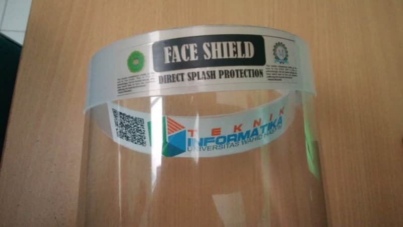Pelindung Wajah Karya Mahasiswa FT Unwahas Siap Diproduksi Masal