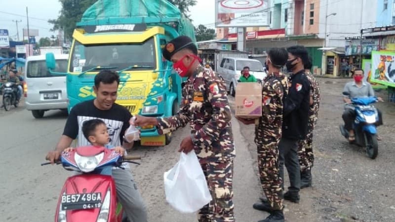 Inilah Kebersamaan NU Lampung Tengah dalam Tanggulangi Dampak Covid-19