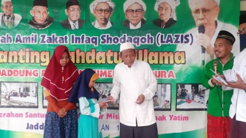 LAZISNU Ranting di Sumenep Mampu Himpun Dana Puluhan Juta Rupiah