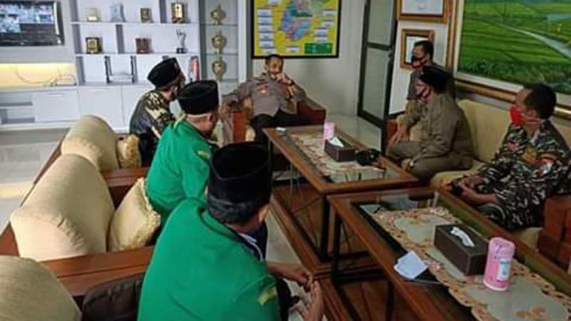 Jelang Lebaran, Ansor Jepara Lakukan  'Jogo Tonggo Jogo Warga'