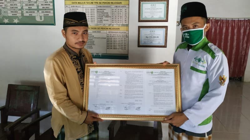 Amil Zakat Antusias Peroleh Legalitas dari LAZISNU Pringsewu