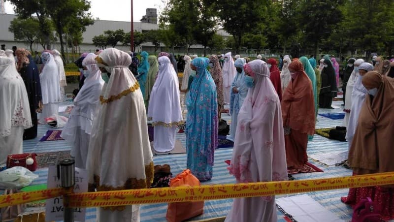 Saat Perayaan Idul Fitri Muslim Indonesia di Inggris, Malaysia, dan Taiwan