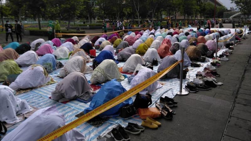 Shalat Idul Fitri di Taiwan Secara Bergelombang