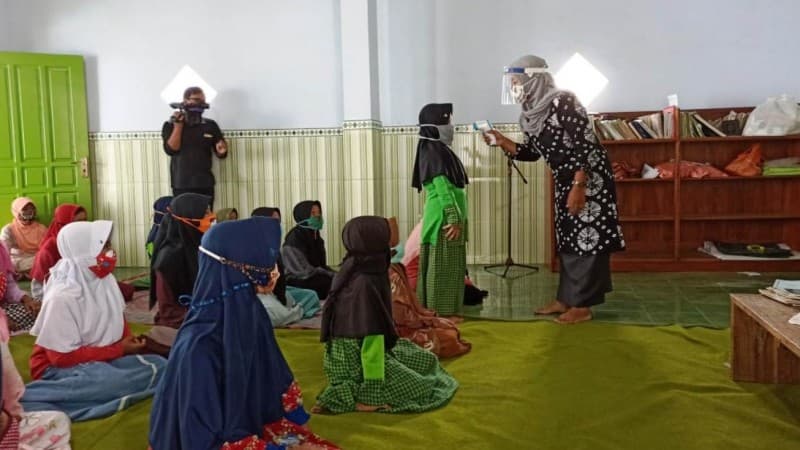 Satgas Tanggap Covid-19 NU Blitar Lakukan Pemantauan di Pesantren