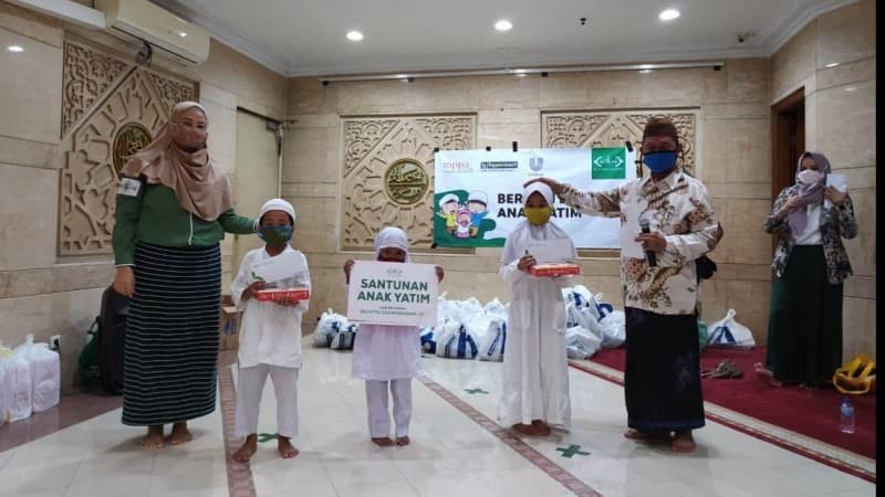 NU Care-LAZISNU Berbagi Bersama Anak Yatim Jakarta