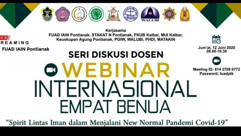 Penerapan Normal Baru di Sejumlah Benua Jadi Perbincangan di IAIN Pontianak