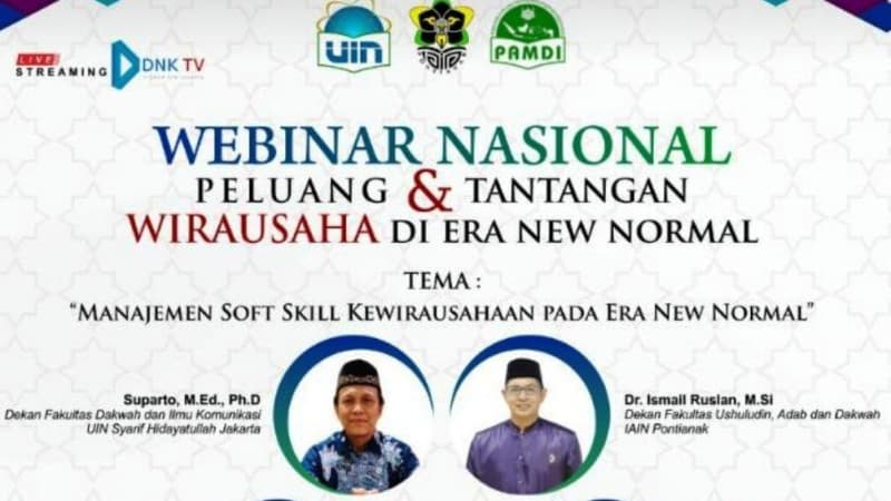 Tingkatkan Daya Saing, IAIN Pontianak Gelar Aneka Seminar Virtual
