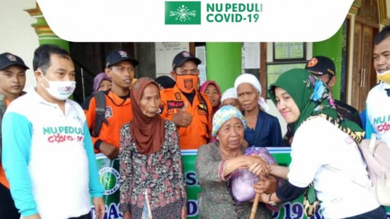 Satgas Covid NU Demak Edukasi Warga Terdampak Pandemi Corona