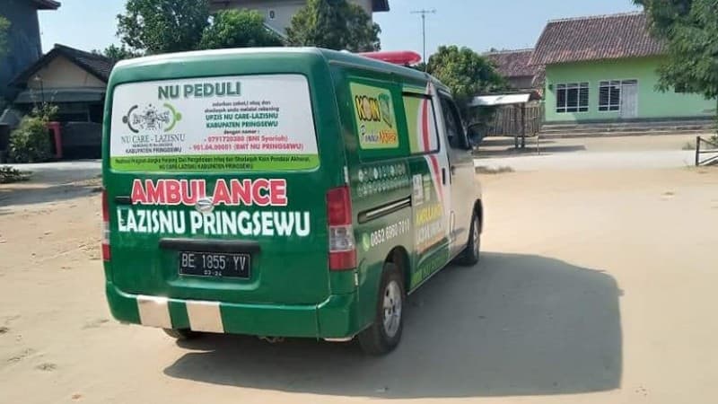 Dukung LAZISNU Pringsewu Tambah Unit Mobil Tanggap NU