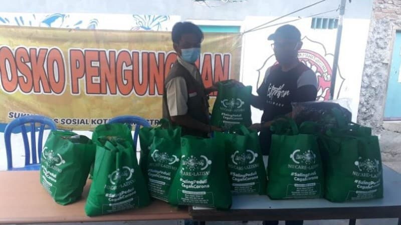 NU Peduli DKI Jakarta Bantu Warga Korban Kebakaran